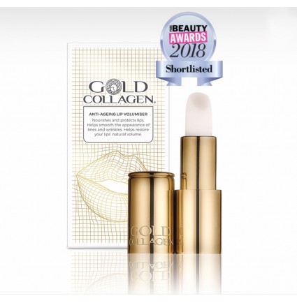 Huulte volüümi taastav huulepulk Gold Collagen Anti-Ageing LIP Volumiser